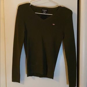 Ralph Lauren olive green long sleeve